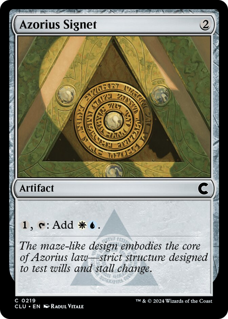 Azorius Signet Card Image