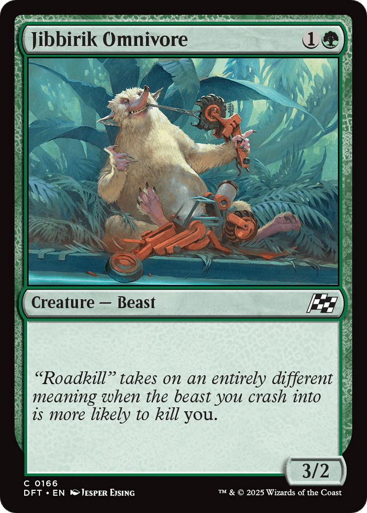 Jibbirik Omnivore Card Image