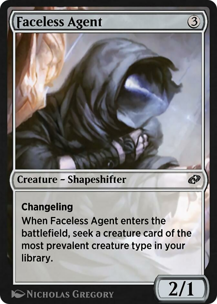 Faceless Agent Card Image