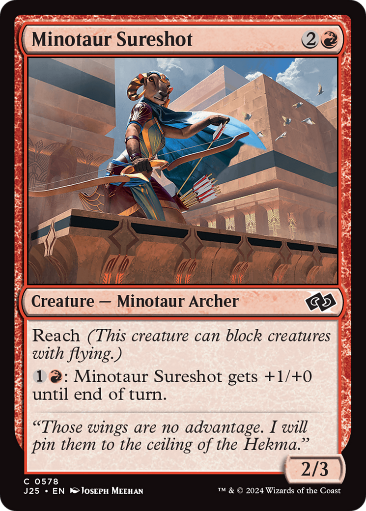 Minotaur Sureshot Card Image