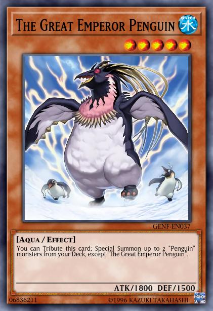 The Great Emperor Penguin Card Image