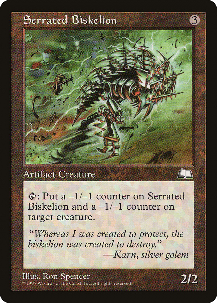 Serrated Biskelion Card Image