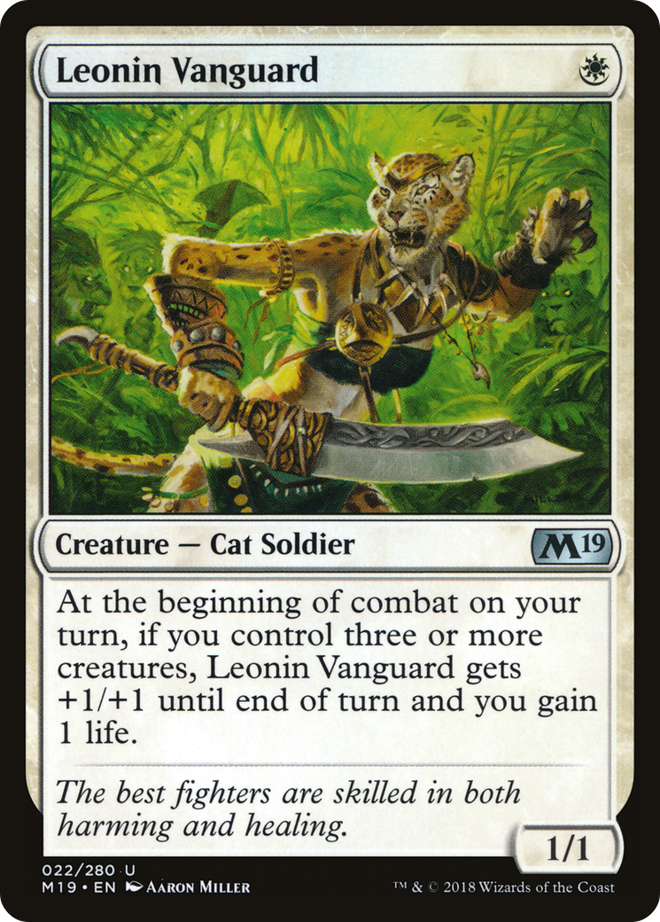 Leonin Vanguard Card Image
