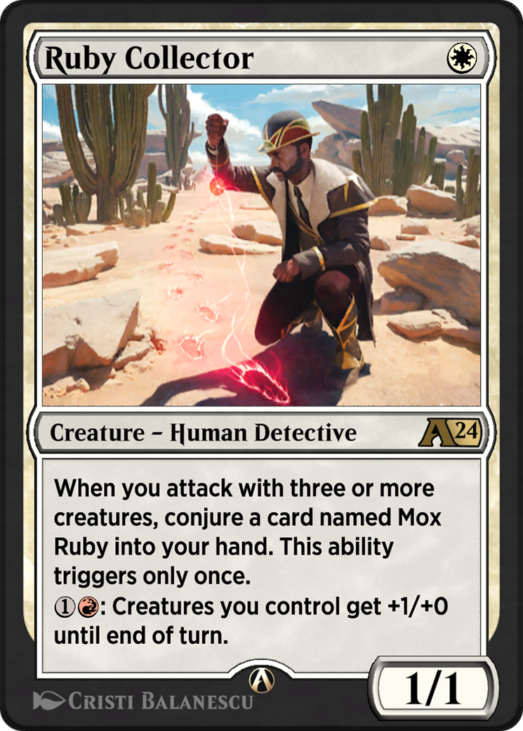 Ruby Collector Card Image