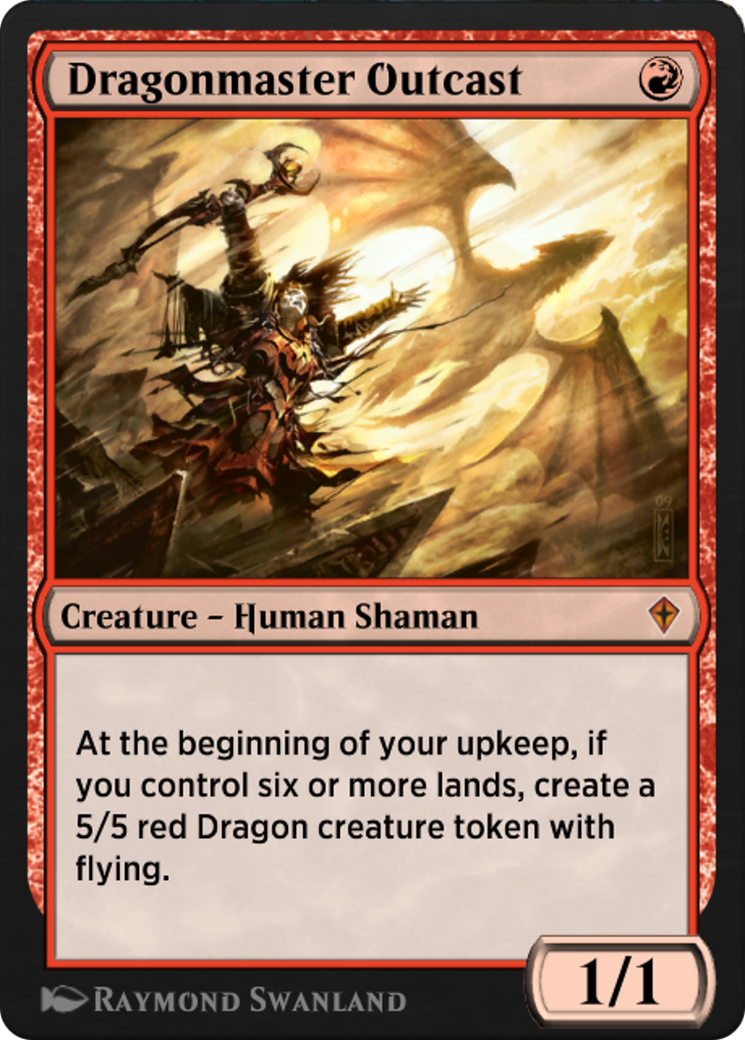 Dragonmaster Outcast Card Image