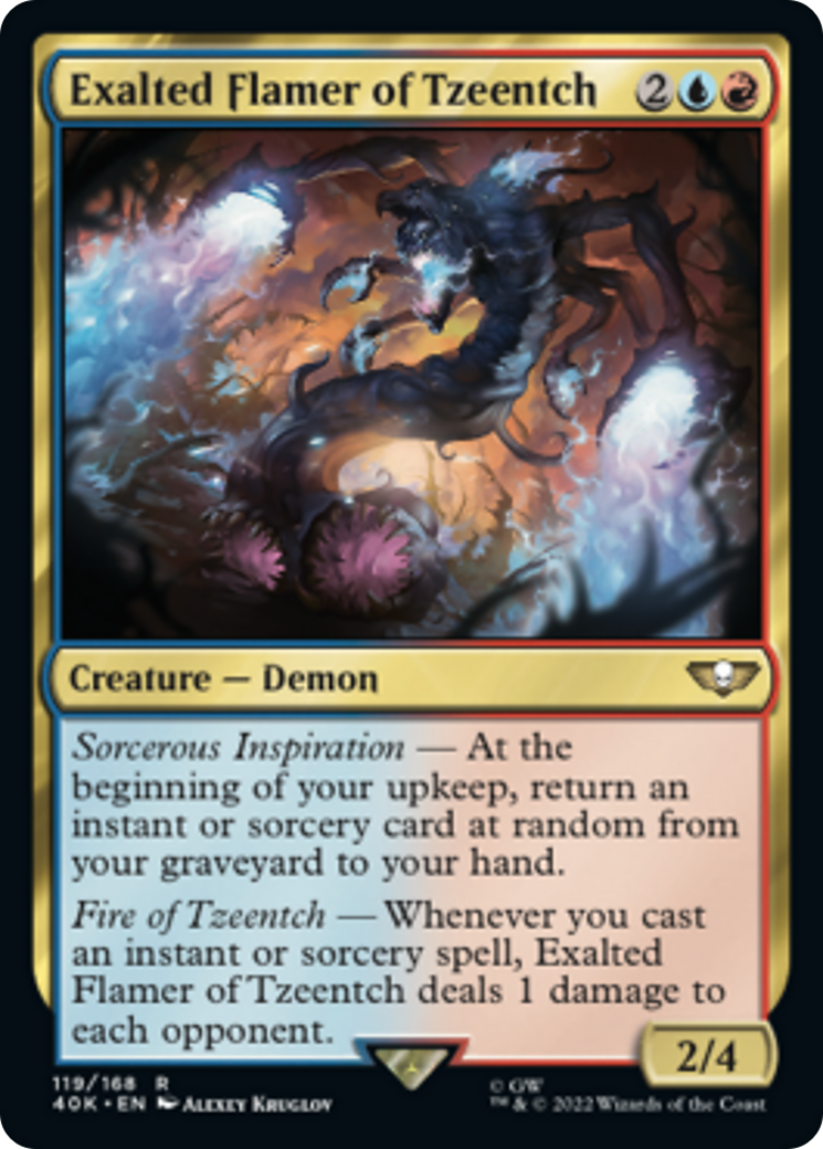 Exalted Flamer of Tzeentch Card Image