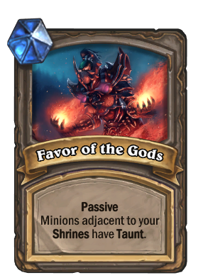Favor of the Gods Card Image
