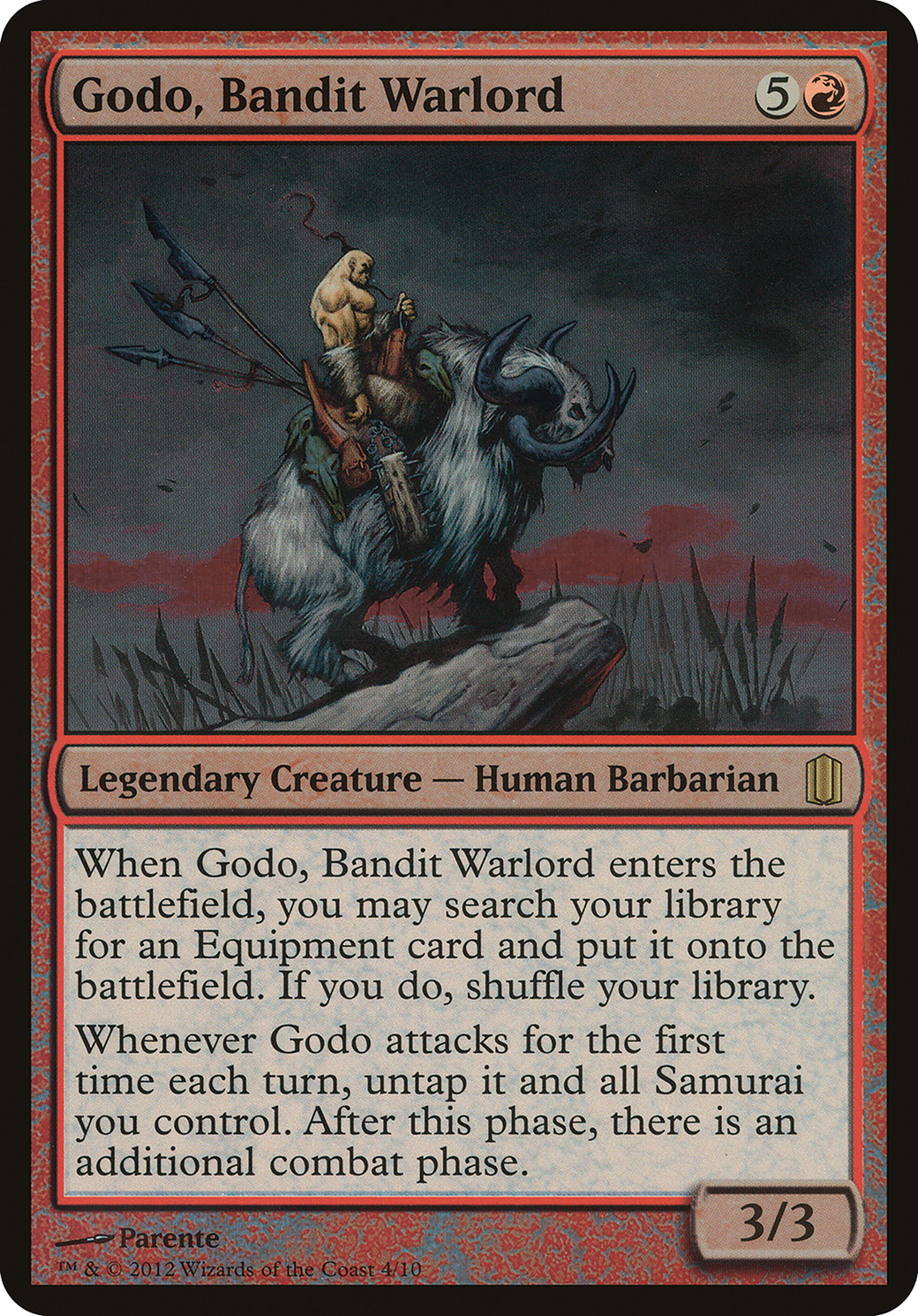Godo, Bandit Warlord Card Image