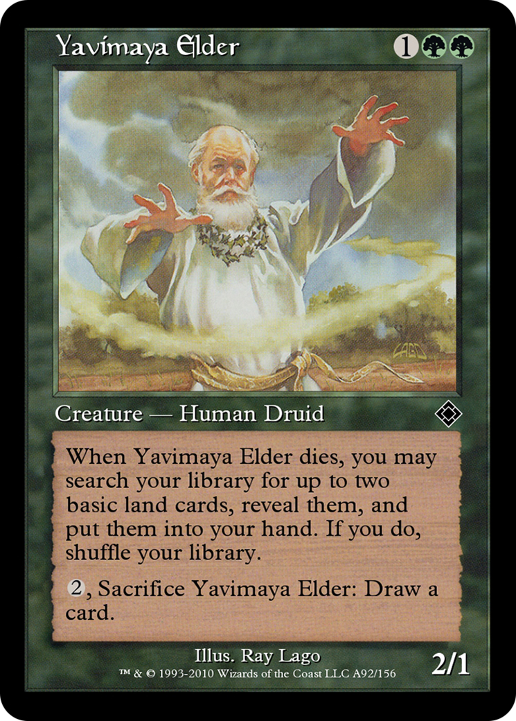 Yavimaya Elder Card Image