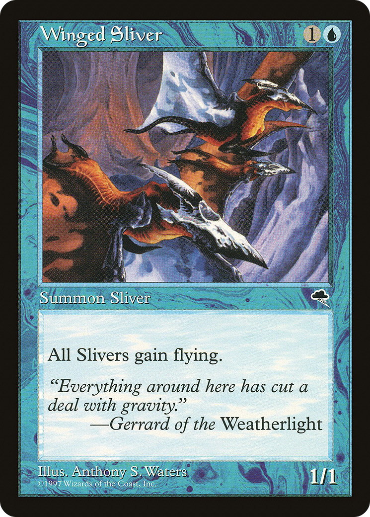 Winged Sliver Card Image