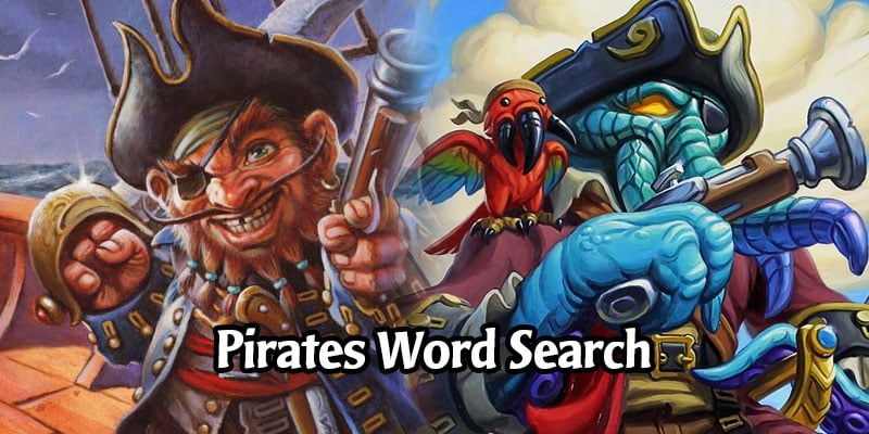 Find the Missing Crew in Our Pirate Word Search