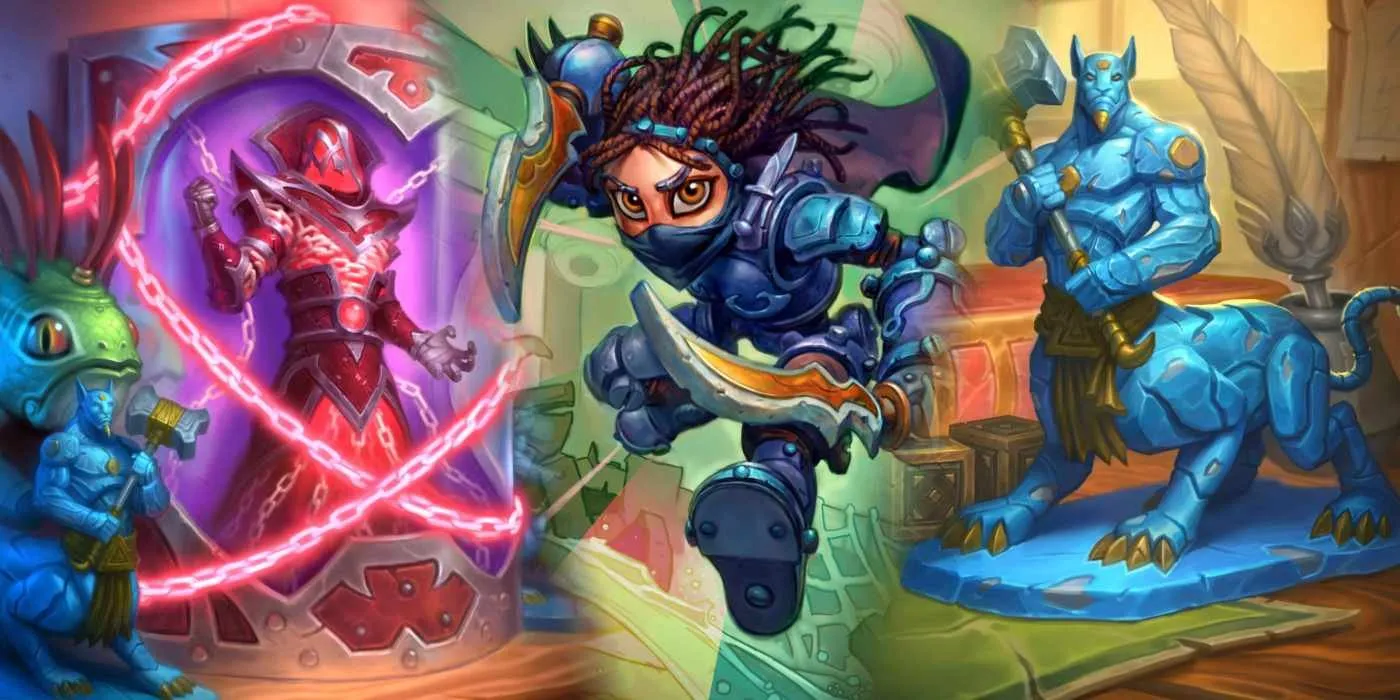 Whizbang's Workshop's Nods to the Past: Paladin, Priest, and Rogue Cards