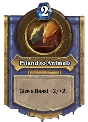 Friend to Animals Card Image