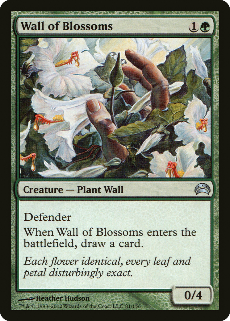 Wall of Blossoms Card Image