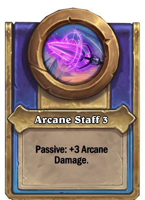 Arcane Staff 3 Card Image