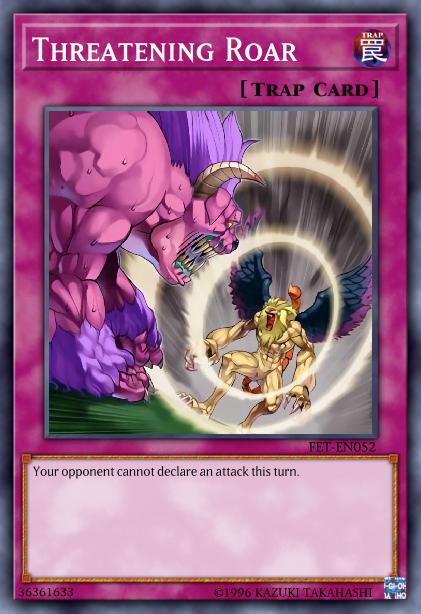 Threatening Roar Card Image