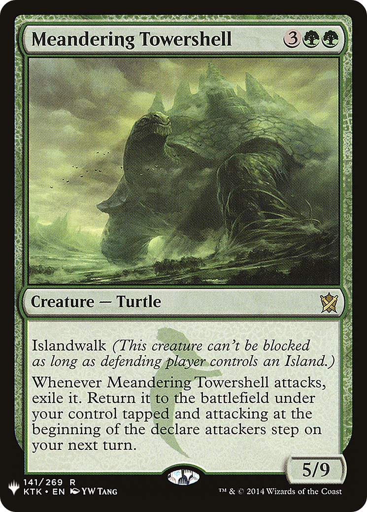 Meandering Towershell Card Image
