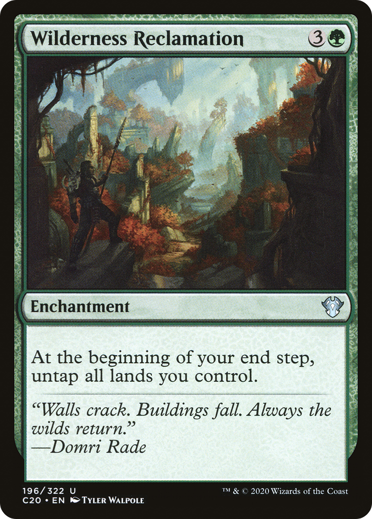 Wilderness Reclamation Card Image