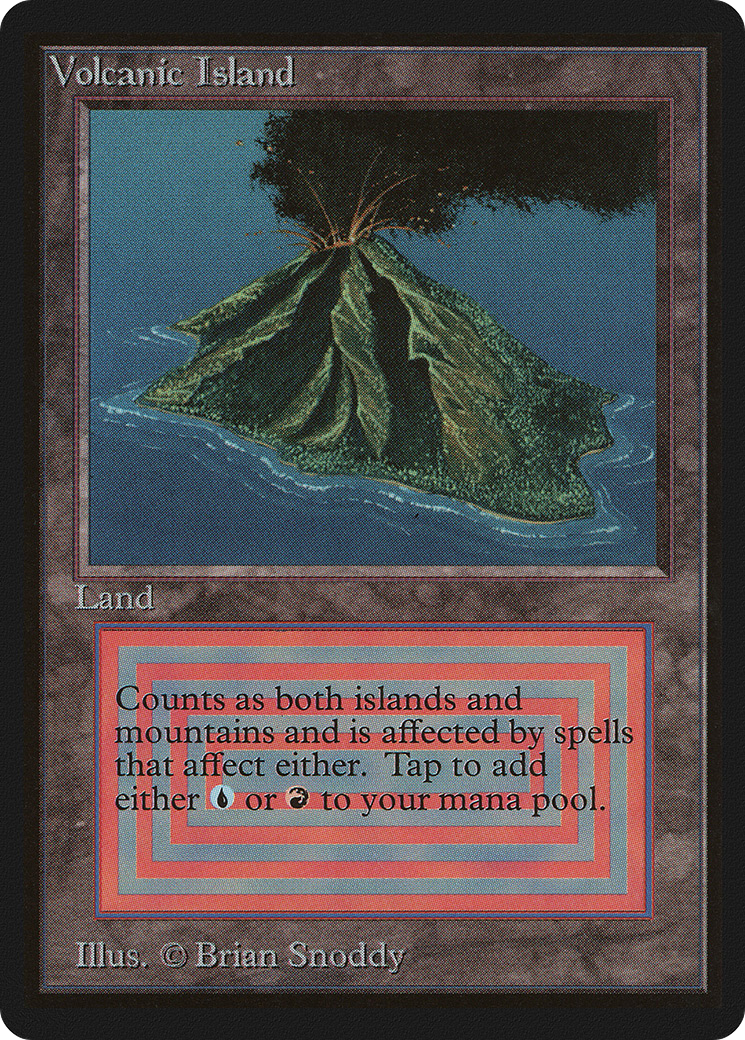 Volcanic Island Card Image