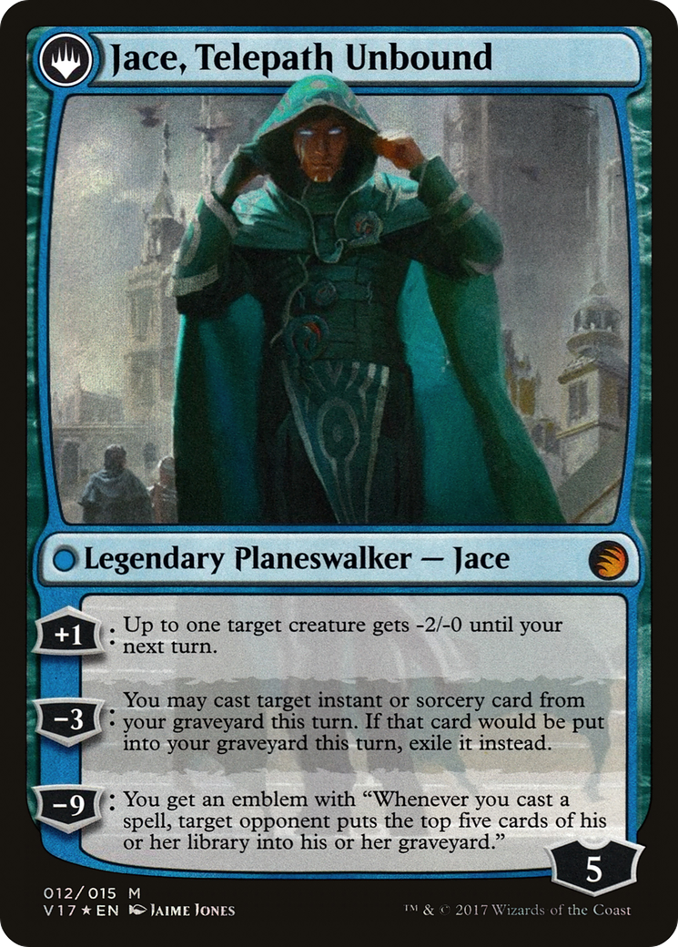 Jace, Vryn's Prodigy // Jace, Telepath Unbound Card Image