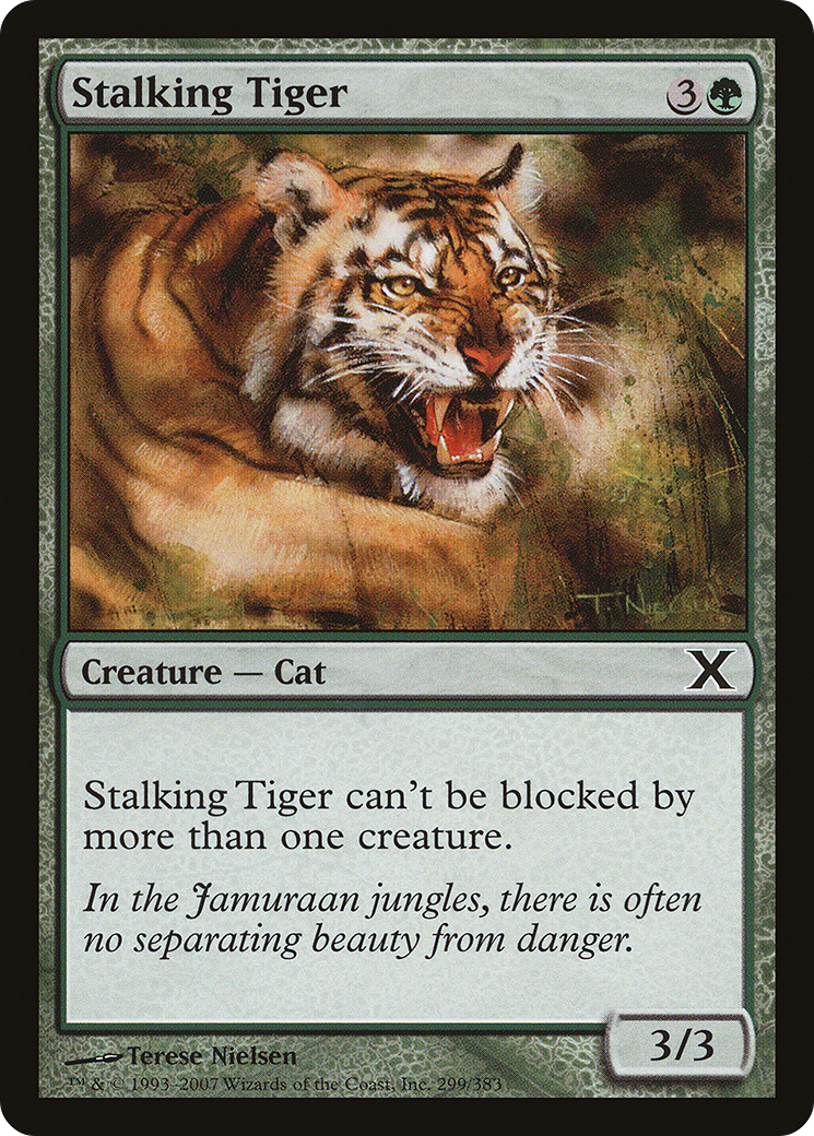 Stalking Tiger Card Image