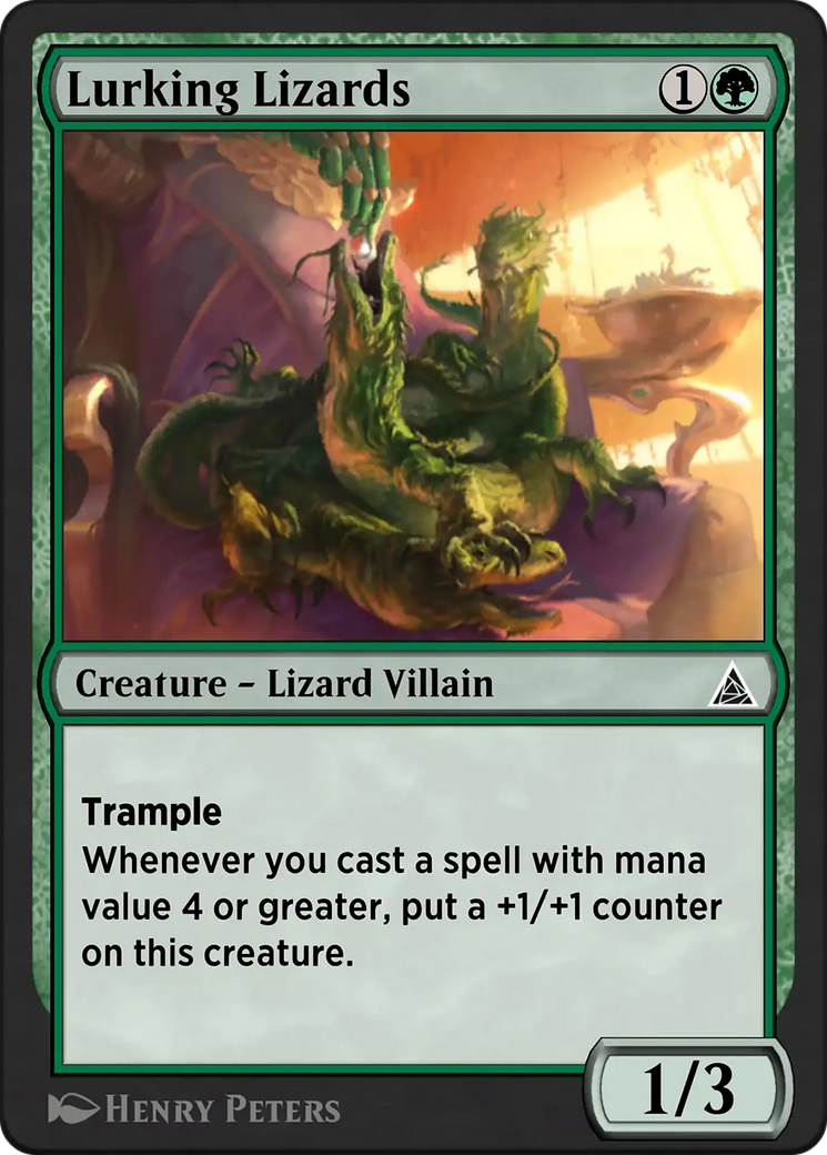 Lurking Lizards Card Image