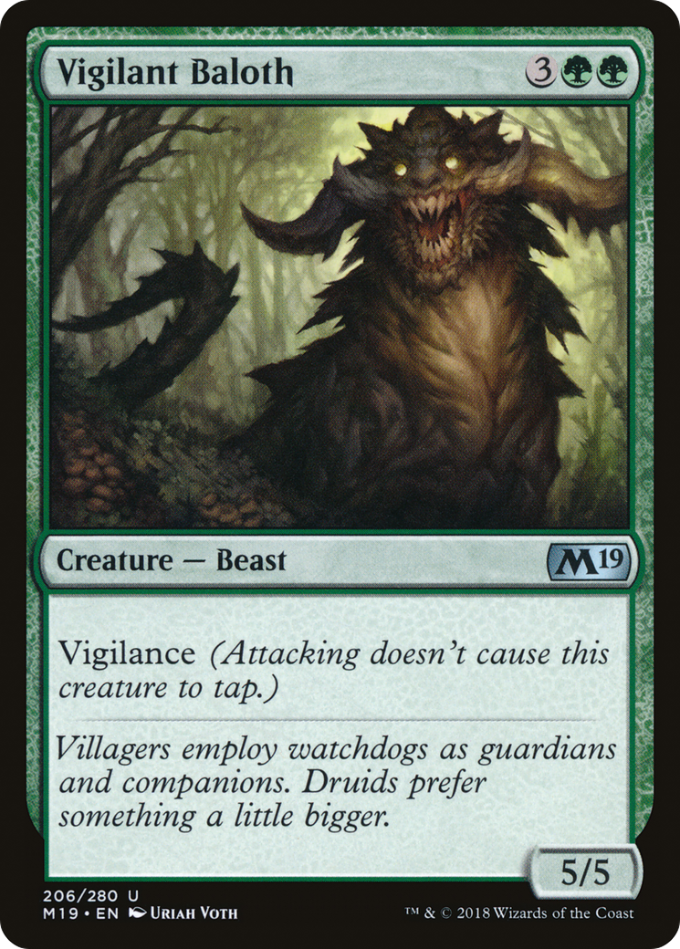 Vigilant Baloth Card Image