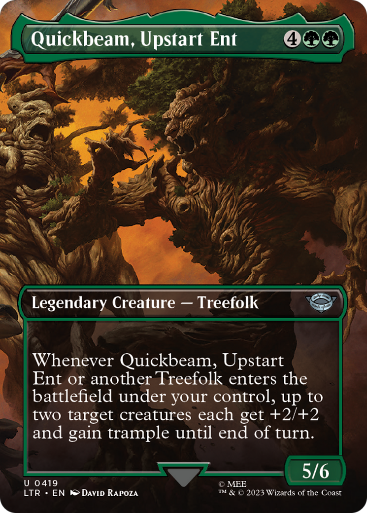 Quickbeam, Upstart Ent Card Image