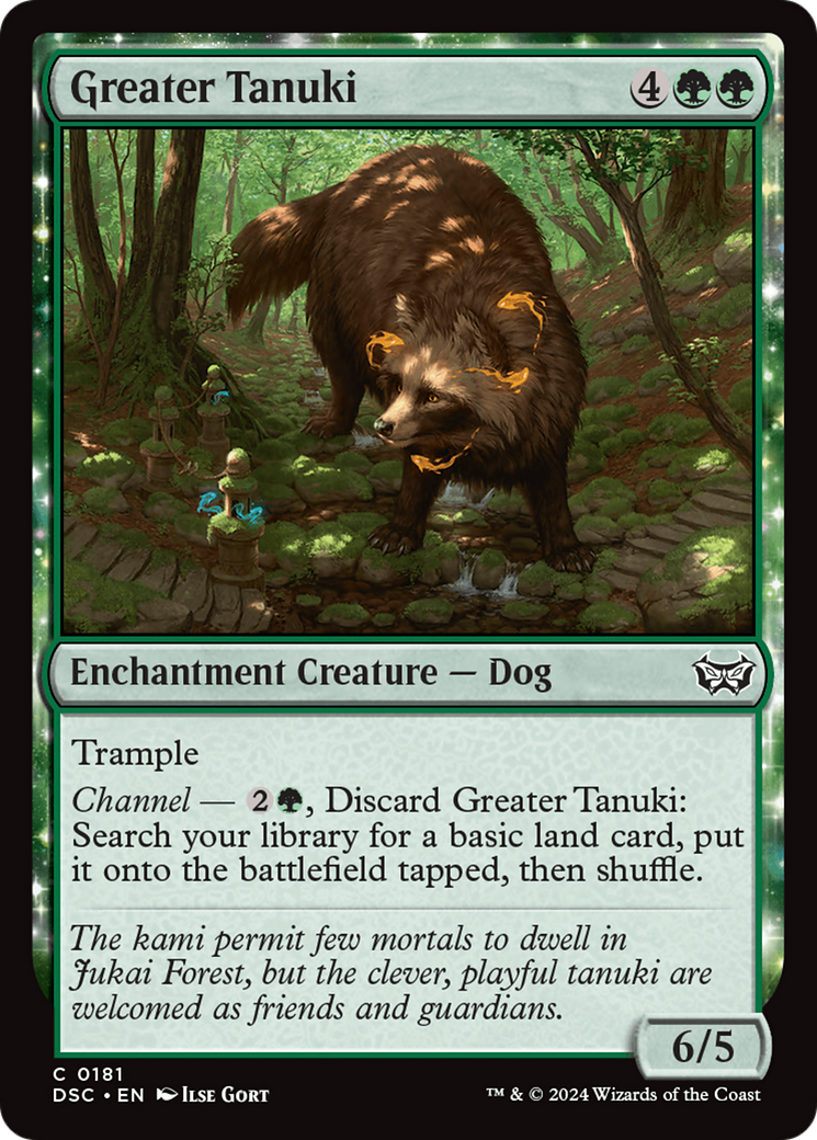 Greater Tanuki Card Image