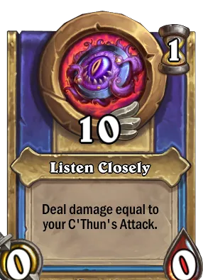 Listen Closely Card Image