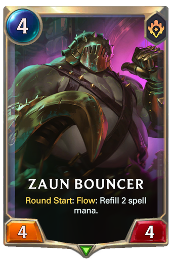 Zaun Bouncer Card Image