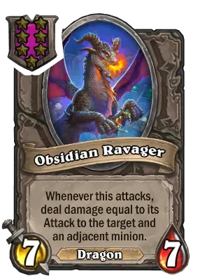 Obsidian Ravager Card Image