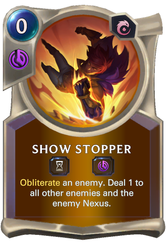 Show Stopper Card Image