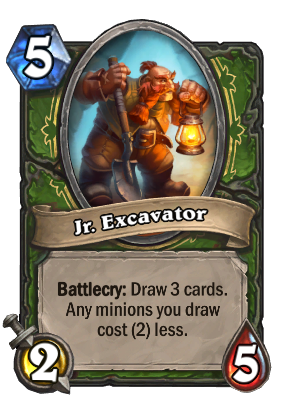 Jr. Excavator Card Image
