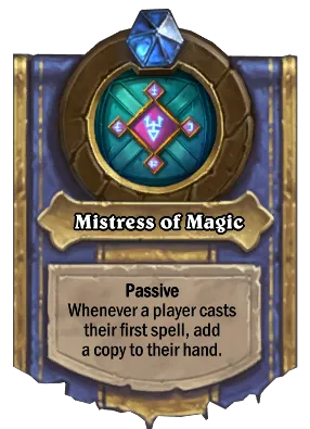 Mistress of Magic Card Image