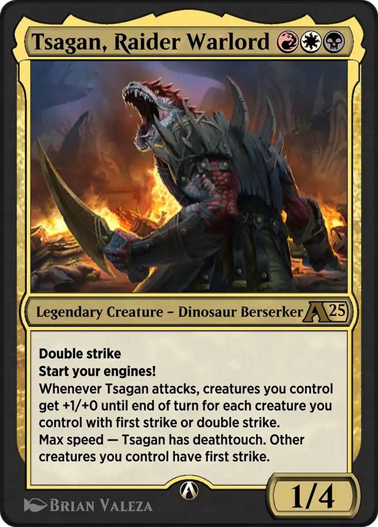 Tsagan, Raider Warlord Card Image