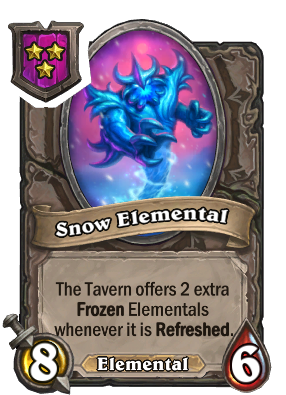 Snow Elemental Card Image