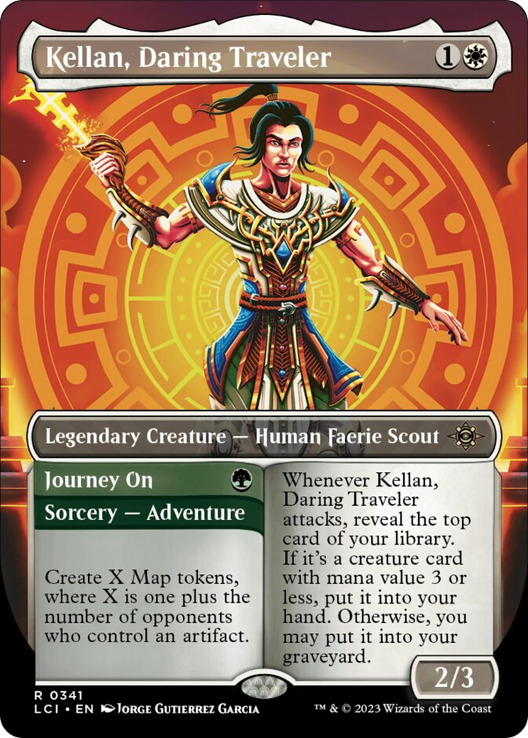 Kellan, Daring Traveler // Journey On Card Image