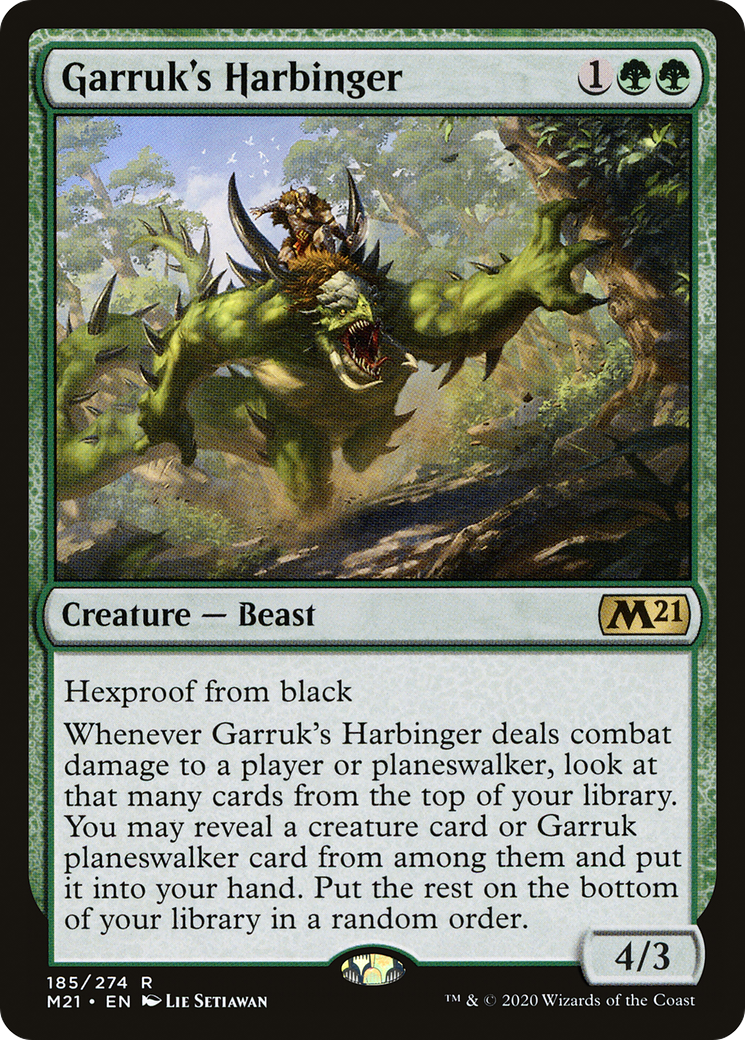 Garruk's Harbinger Card Image