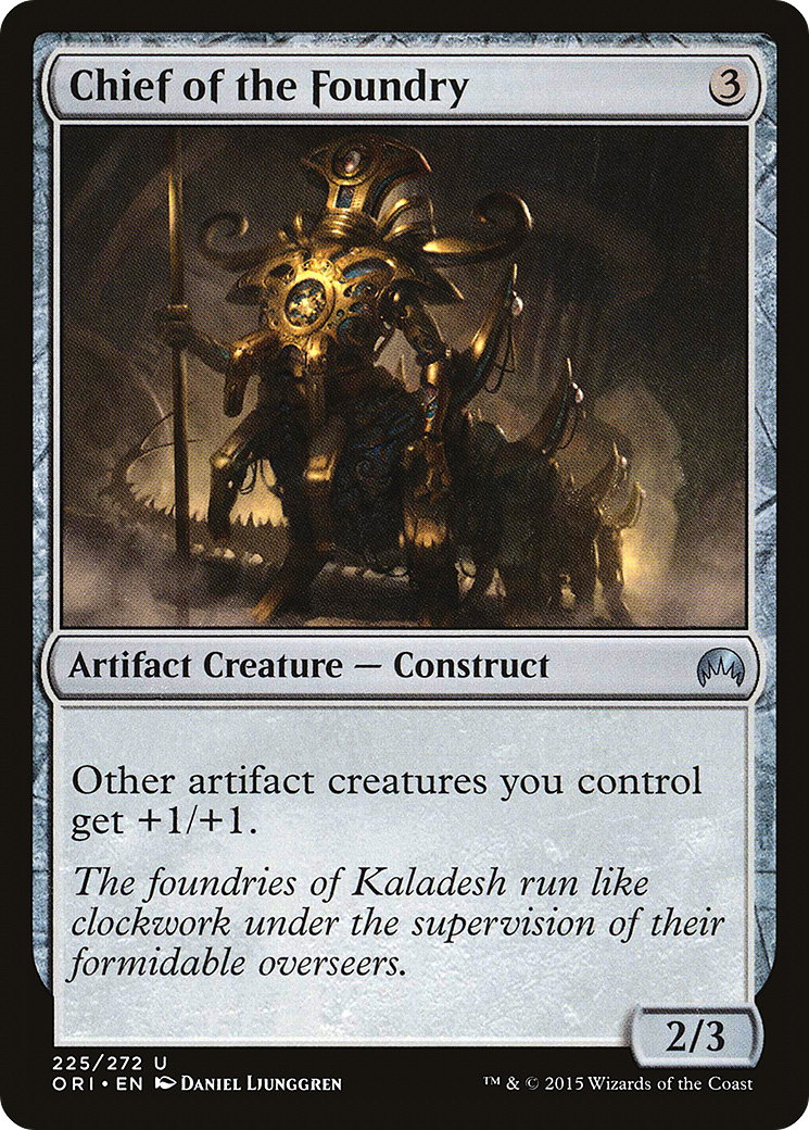 Chief of the Foundry Card Image