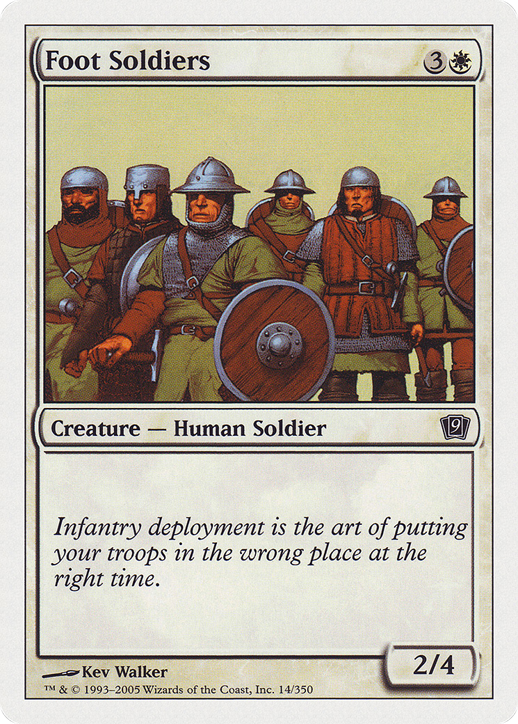 Foot Soldiers Card Image