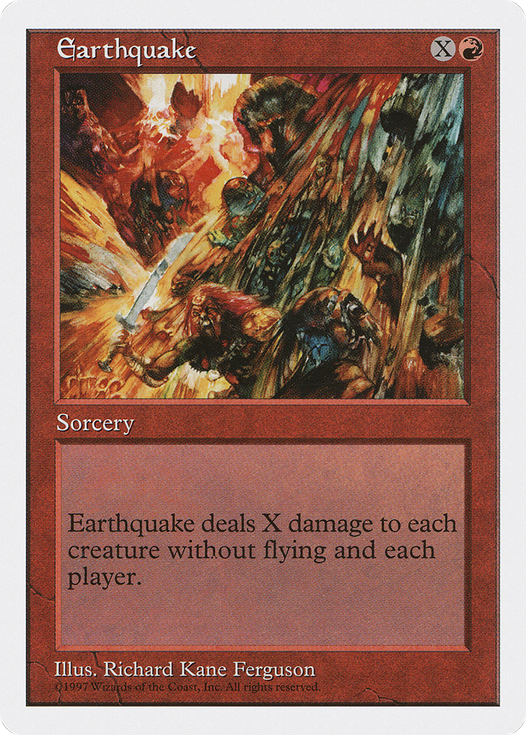 Earthquake Card Image