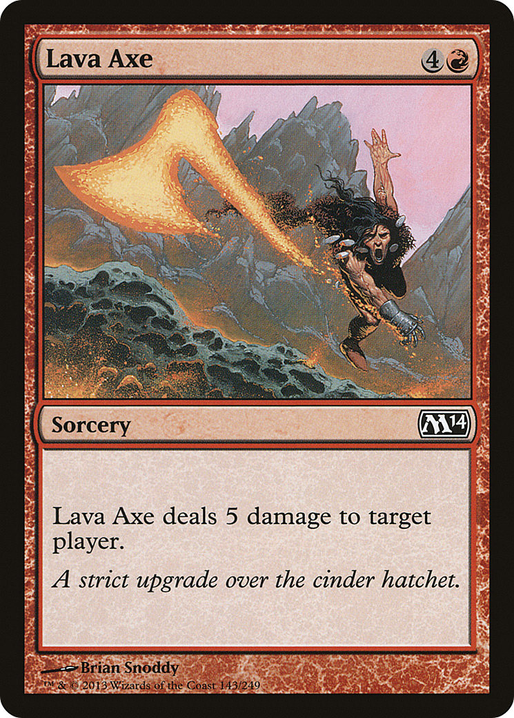 Lava Axe Card Image