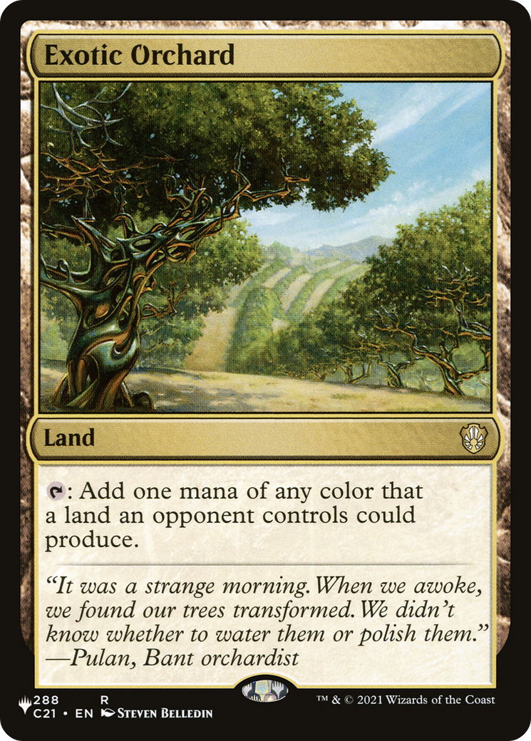 Exotic Orchard Card Image