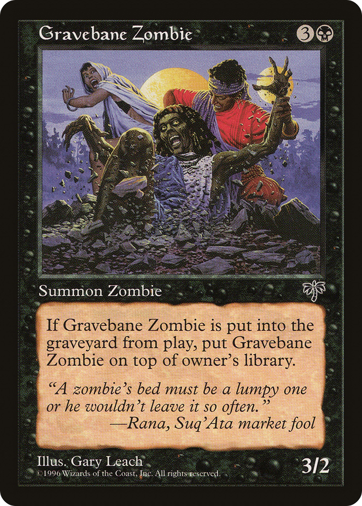 Gravebane Zombie Card Image