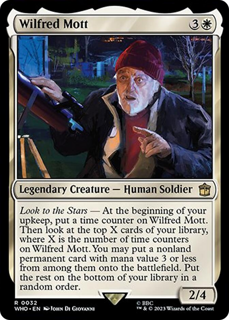 Wilfred Mott Card Image