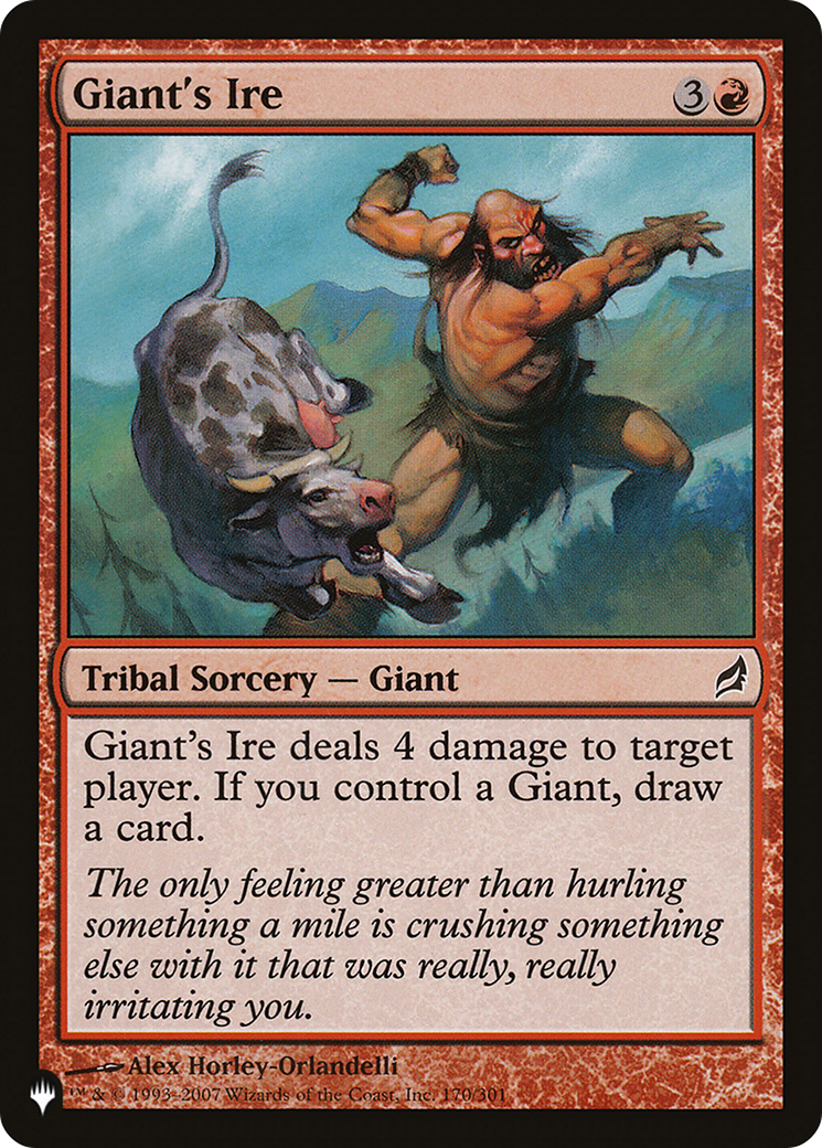 Giant's Ire Card Image