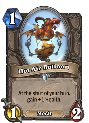 Hot Air Balloon Card Image