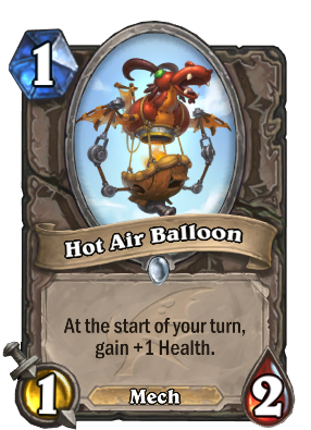 Hot Air Balloon Card Image