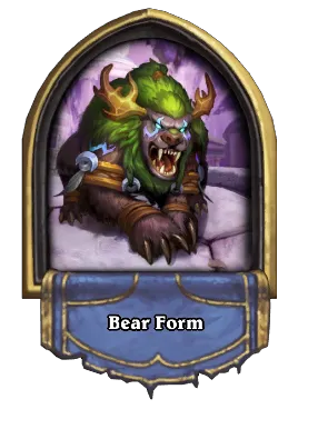 Bear Form Card Image